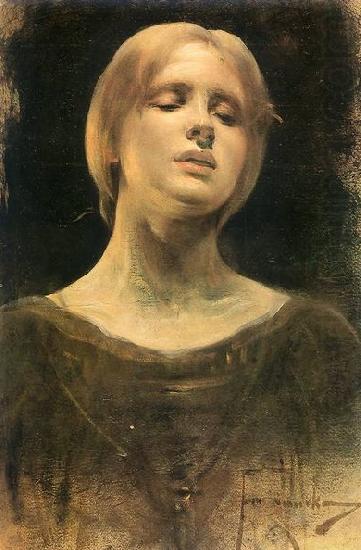 Franciszek zmurko Laudamus feminam oil painting picture